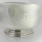 Art Deco Vintage Silver Serving Bowl by MICHAEL C FINA bowls, post-1940