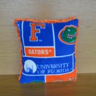 SEC University of Florida UF Gators Furry Fleece College Dorm Throw Pillow Tailgating Fun