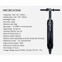 Cool&Fun Portable Electric Scooter Smart Balance Board 2 Wheel HoverBoard Scooters Black