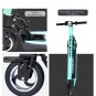 Cool&Fun Portable Folded Electric Scooter Smart Balance Board 2 Wheel Scooters Hoverboard Green