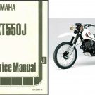 1978-1984 Yamaha XT550 ( XT 550 J ) Service Manual on a CD