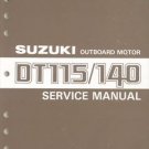 87-00 Suzuki DT115 DT140 2-Stroke Outboard Motor Service Repair Manual CD