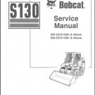 Bobcat S130 Skid Steer Loader Service Repair Manual CD - S 130