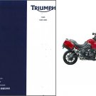 2006-2012 Triumph Tiger / Tiger ABS 1050 cc Service Manual on a CD