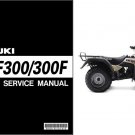 99-04 Suzuki LT-F300 LT-F300F KingQuad Service Repair Manual CD - King Quad 300