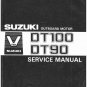 89-00 Suzuki DT90 DT100 2-Stroke Outboard Motor Service Repair Manual CD - DT 90 100