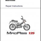 Sachs MadAss 50 125 Service & Owners Manual CD - Tomberlin Xkeleton Trickster AMG Nitro