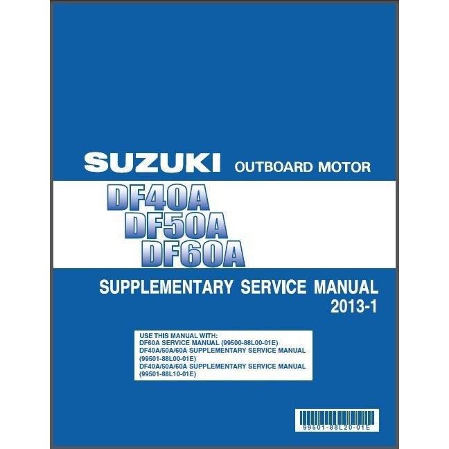 Suzuki df50 service manual