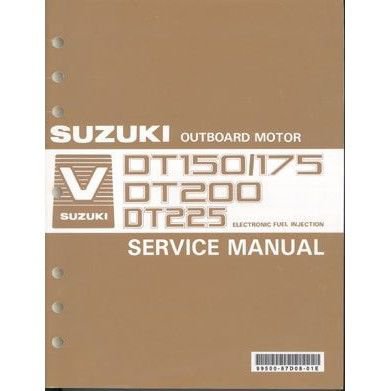 suzuki outboard motor service manuals