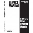 Tohatsu 3-4 Cylinder 2-Stroke 40-140 Hp Outboard Motor Service Repair Manual CD