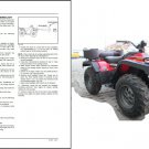 Massey Ferguson AgTV 250 300 400 500 Quad ATV Service Manual on a CD