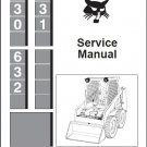 Bobcat 630 631 632 Skid Steer Loader Service Repair Manual CD