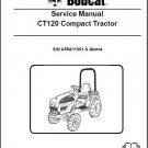Bobcat CT120 Compact Tractor Service Manual on a CD -- CT 120