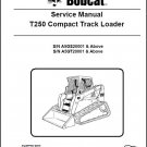 Bobcat T250 Compact Track Loader Service Manual on CD