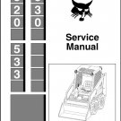 Bobcat 520 - 530 - 533 Skid Steer Loader Service Manual CD
