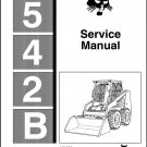 Bobcat 542B Skid Steer Loader Service Manual CD