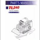 Takeuchi TL240 Crawler Loader Parts Manual on a CD - TL 240