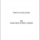 Case 445 Skid Steer Loader Parts Manual on a CD