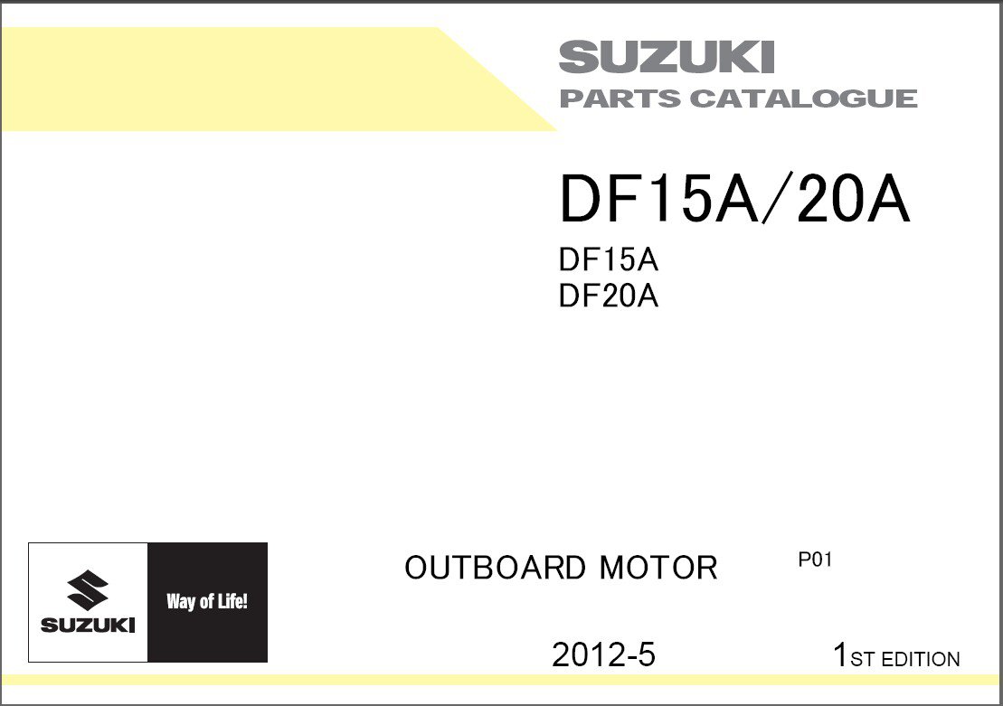 2015 Suzuki 250 Outboard Owners Manual