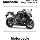 2011-2012-2013 Kawasaki Ninja 1000 - Z1000SX ABS Service Manual on a CD 2011-2012-2013 Kawasaki Ninja 1000 - Z1000SX ABS Service Manual on a CD
