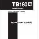 Takeuchi TB180FR Hydraulic Excavator Service Workshop Manual on a CD - TB 180
