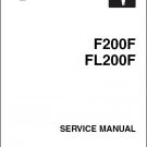 Yamaha F200 / FL200 4-Stroke Outboard Motor Service Repair Manual CD
