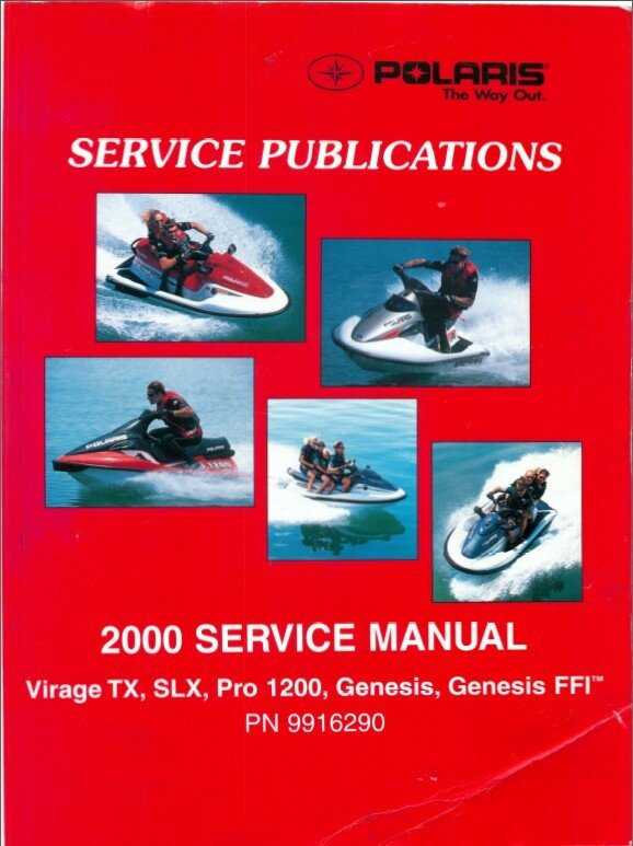 2000 Polaris Virage TX / SLX / Pro 1200 / Genesis / Genesis FFI Service