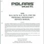 1999 Polaris SLH, SLTH, SLX, SLTX, PRO 785 Personal Watercraft Service Manual CD