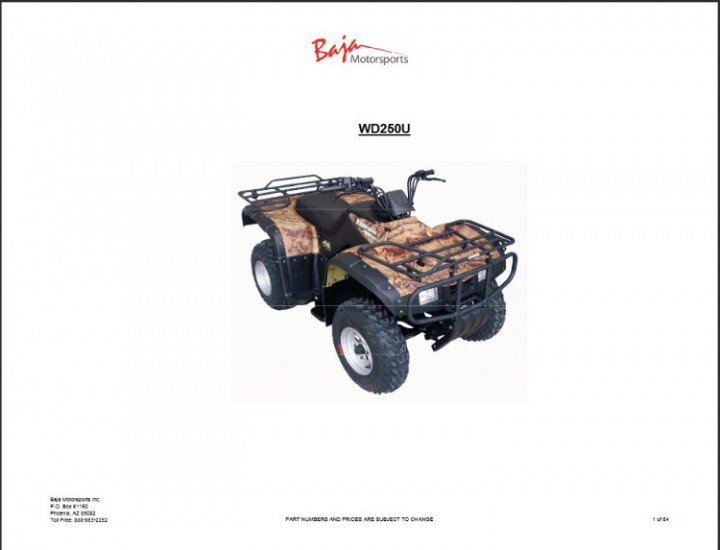 BAJA WILDERNESS 250 visual data 7