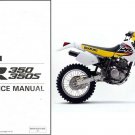 1990-1999 Suzuki DR350 / DR350S Service Manual on a CD -- DR 350 S