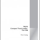 Case TR270 Skid Steer Loader Parts Manual on a CD