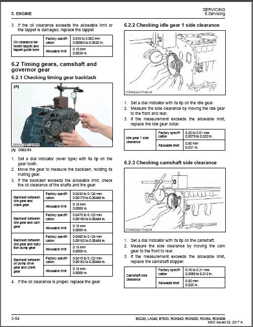 Kubota BX23S Tractor WSM Service Workshop Manual CD - LA340,BT603 ...