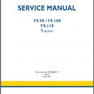 New Holland T5.95 / T5.105 / T5.115 Tractor Service Manual on a CD