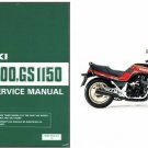 1984-1985-1986 Suzuki GSX1100E / GS1150E Service Manual on a CD