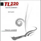 Takeuchi TL220 Track Loader Service Workshop Manual on a CD - TL 220