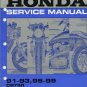 1991-1999 Honda CB750 Nighthawk 750 Service Repair Shop Manual on CD