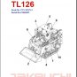 Takeuchi TL126 Crawler Loader Service Workshop & Parts Manual on a CD - TL 126