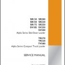 Case SR130 SR200 SR150 SR220 SR175 SR250 Skid Steer Loader Service Manual on CD