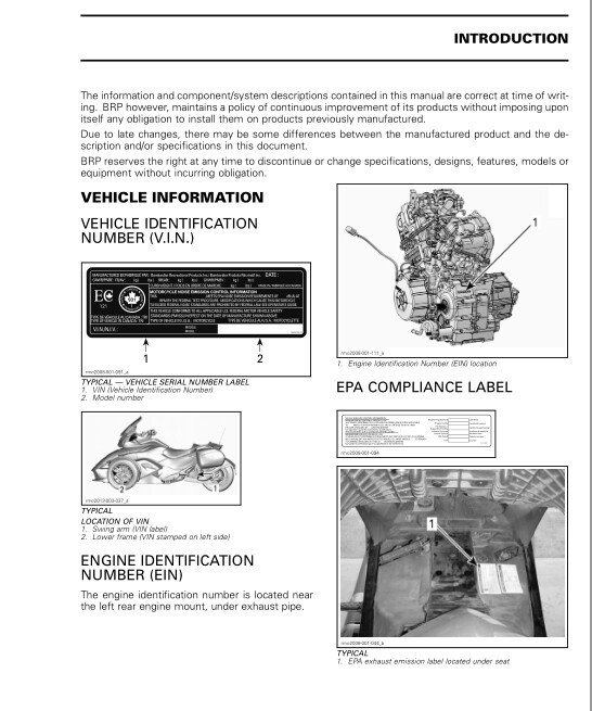 20132014 CanAm Spyder RS / ST Service Repair Shop & Parts Manual on a CD