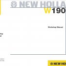 New Holland W190 Wheel Loader Service Repair Workshop Manual on a CD - W 190