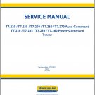 New Holland T7 ( T7.220 / T7.235 / T7.250 / T7.260 / T7.270 ) Tractor Service Manual CD