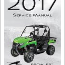 2017 Arctic Cat Prowler 700 XT / 1000 XT UTV Service Repair Manual on a CD