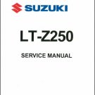 2004-2009 Suzuki LT-Z250 ( LTZ250 / Z250 ) QuadSport Service Repair Manual CD