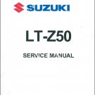 2006-2009 Suzuki LT-Z50 ( LTZ50 / Z50 ) QuadSport Service Repair Manual CD