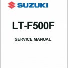 03-07 Suzuki LT-F500F Vinson 500 4x4 Service Repair Manual CD