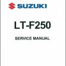 2002-2014 Suzuki LT-F250 Ozark 250 2WD ATV Service Repair Manual CD