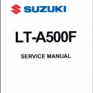 2002-2007 Suzuki LT-A500F Vinson 500 4x4 ATV Service Repair Manual CD