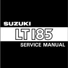 1984-1985-1986-1987 Suzuki LT185 QuadRunner Service Manual on a CD - LT 185