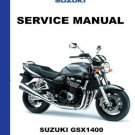 2002-2007 Suzuki GSX1400 Service Repair Manual on a CD  --  GSX 1400