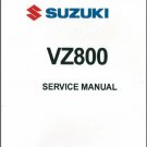 1997-2004 Suzuki VZ800 Marauder 800 Service & Parts Manual on a CD